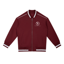 VH Contrast Piping Zip Bomber Jacket