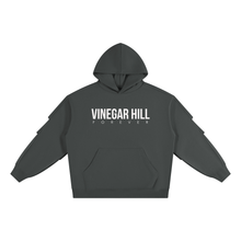 Unisex Heavyweight Ruched Sleeves Hoodie