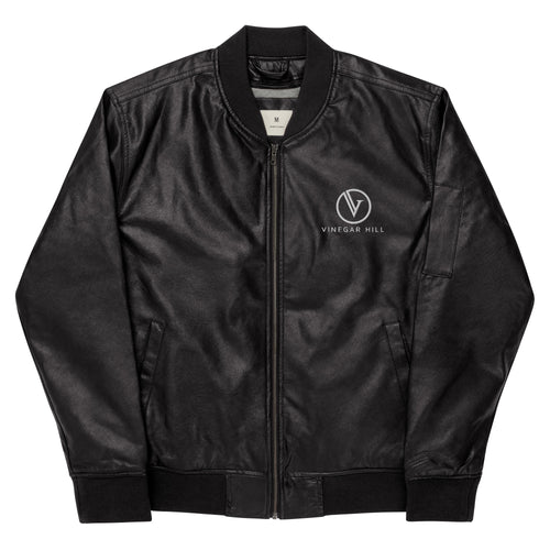 VH Leather Bomber Jacket