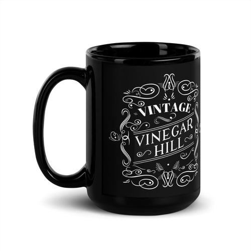 VH Black Glossy Mug